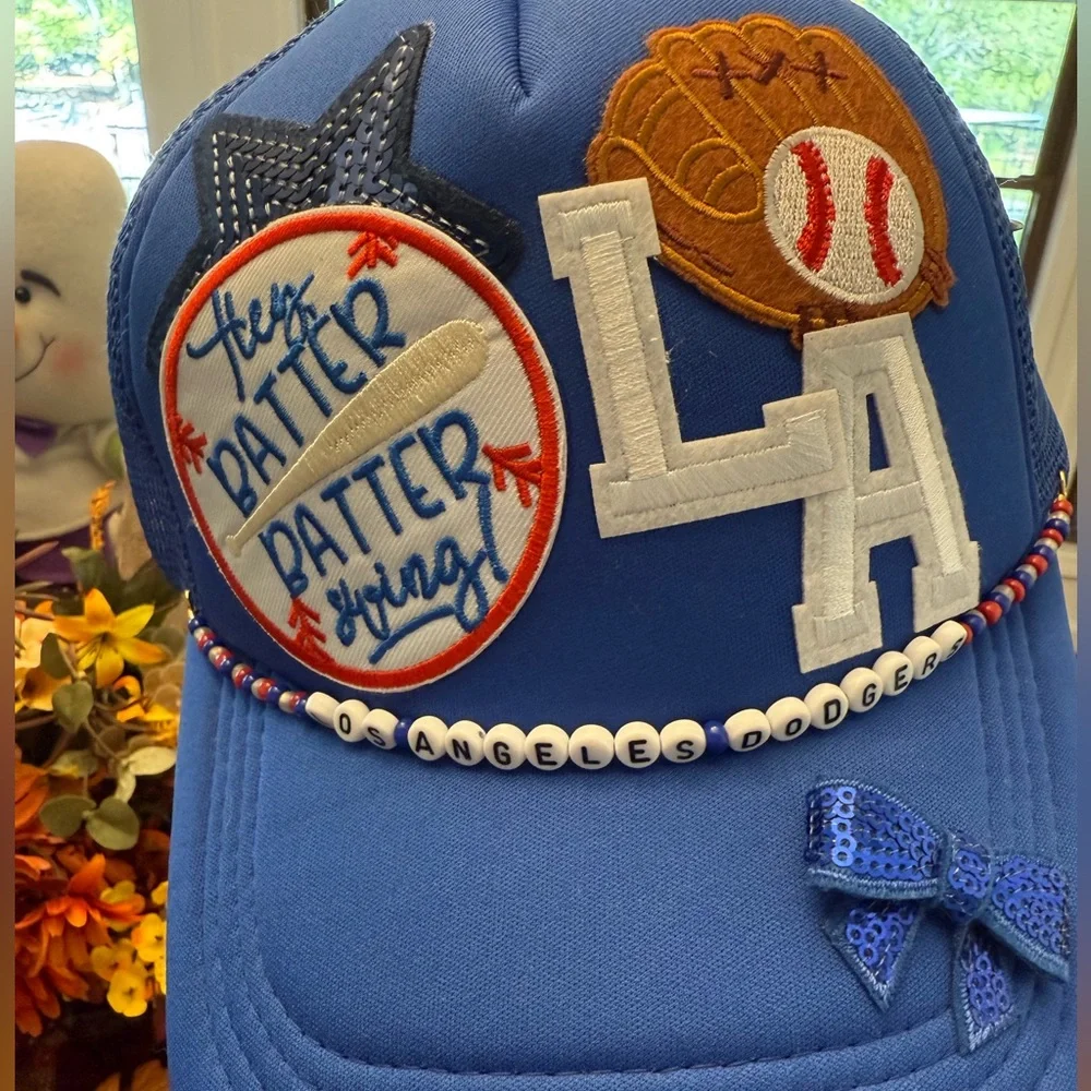 LA dodgers World Series hats baseball trucker junk hats 2025